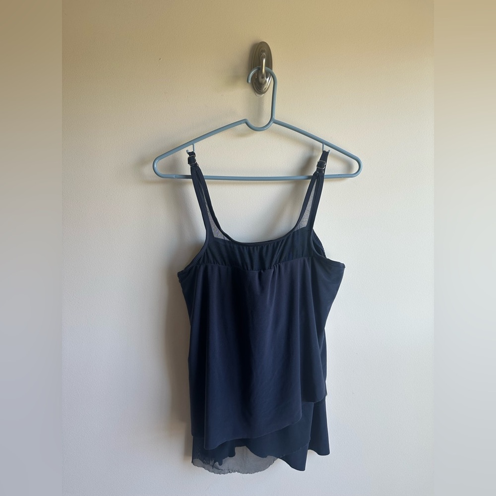 Miraclesuit Illusionist Mirage Underwire Tankini Top, Women’s Size 12